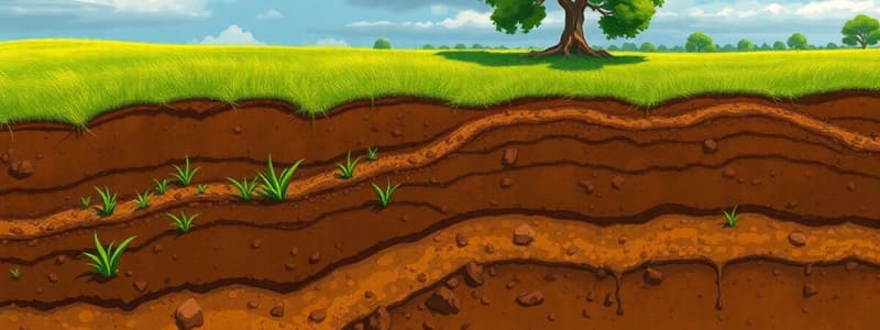 Soil Order Characteristics Quiz