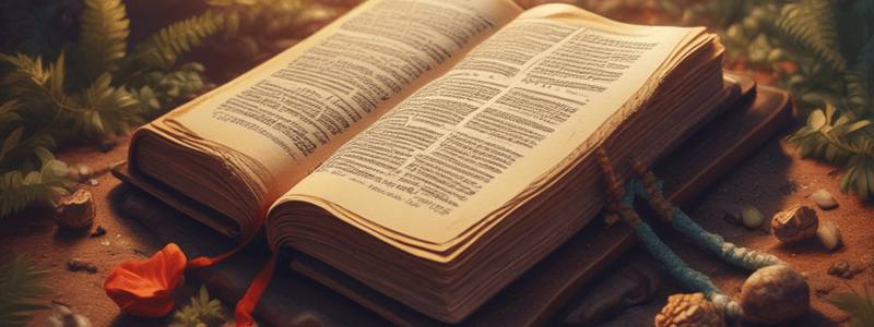 The Bible and Its Composition