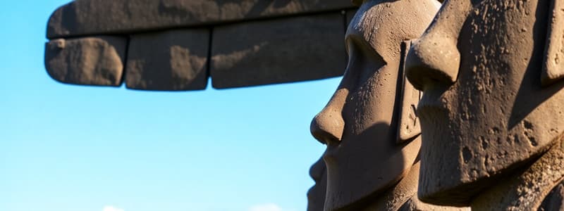 Moai Statues: Easter Island History