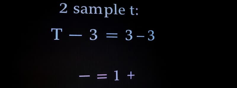 BIOSTATS 3.2 - CH. 18: COMPARING TWO MEANS