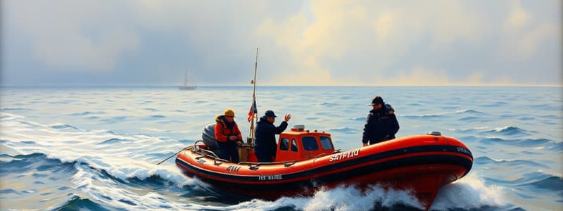 RNLI Navigation Safety Policy Quiz