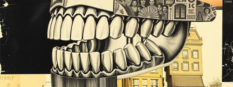 Mandibular Limiting Structures Quiz