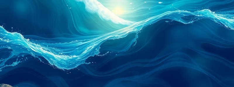 Ocean Currents and Their Characteristics