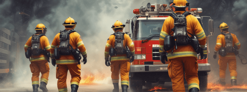 Firefighting Strategies and Tactics