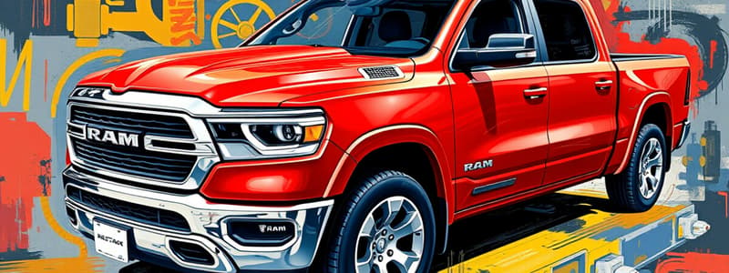 2025 Ram 1500 Flashcards