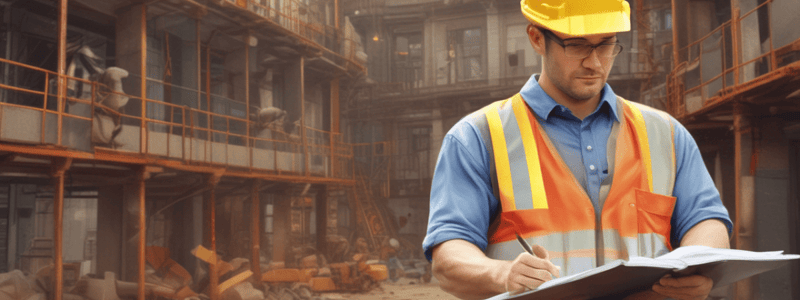 Seguridad y Salud en Obras de Construcción