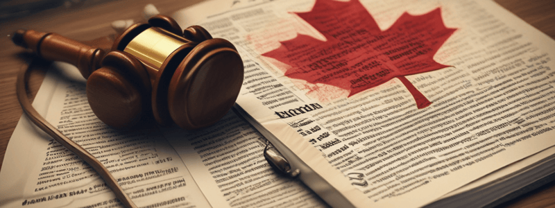 Criminal Code of Canada Section 25(4) and 35 Quiz