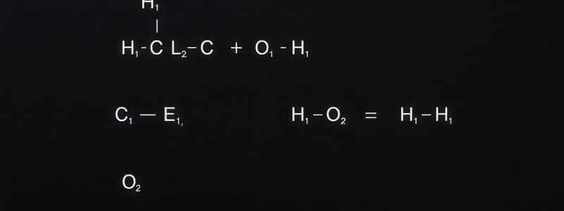 Chemical Formulas Overview