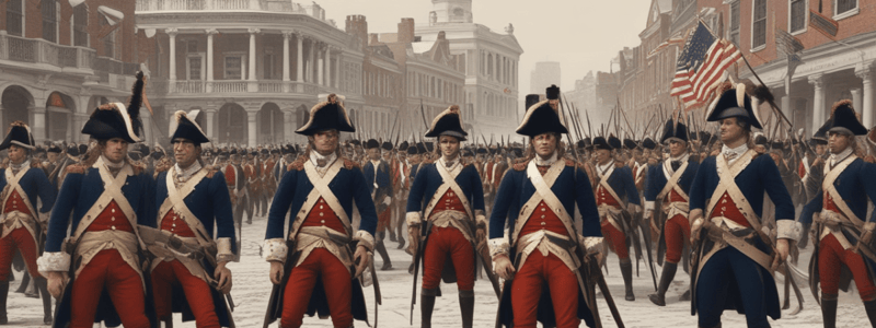 The Boston Massacre of 1770