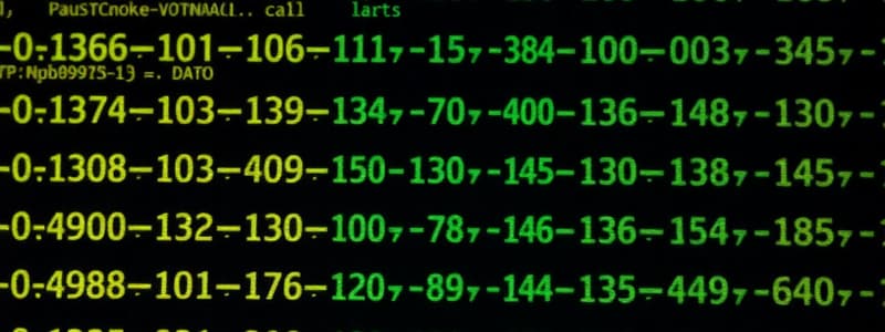 Hash Functions Overview