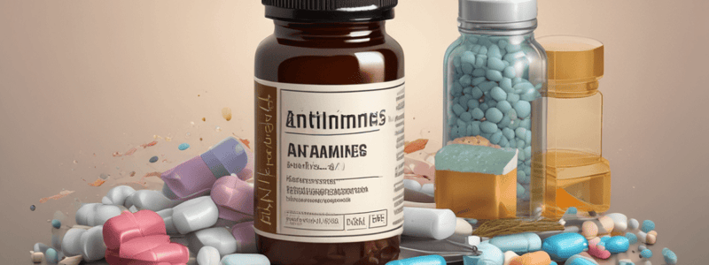 Antihistamines and Their Effects