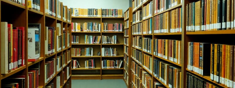 Diferencias entre Bibliotecas y Archivos