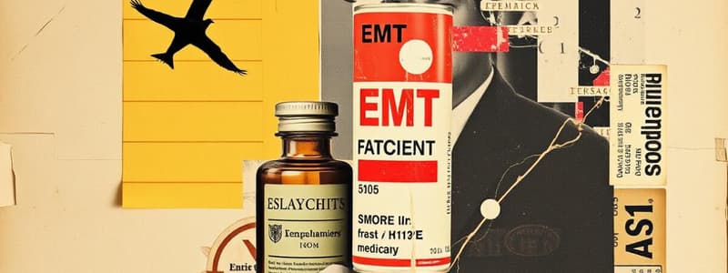 EMT Basic Medications Overview