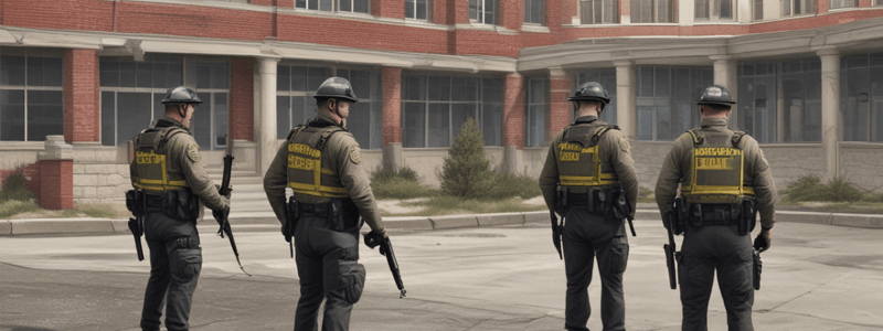 Active Shooter Response: Tactical Guidelines