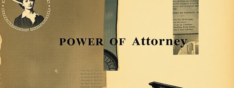 Certifying Copies of Powers of Attorney