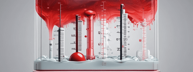 Blood pH and its Significance Quiz