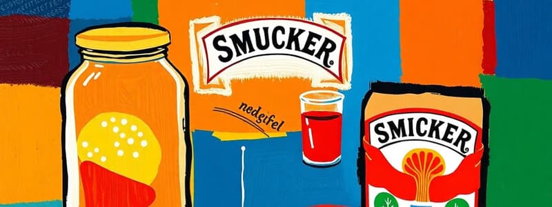 J.M. Smucker Company Overview and Strategy