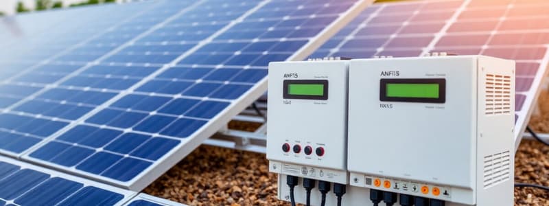 MPPT Controllers in Solar PV Water Pumping