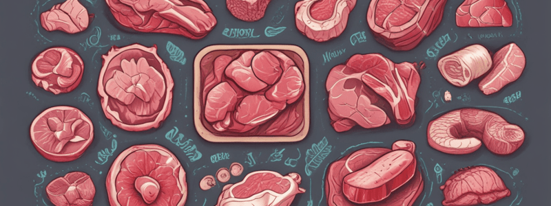 Meat Classification and Dressing Percentage