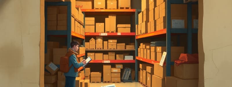 Stock Management of Postal Supplies