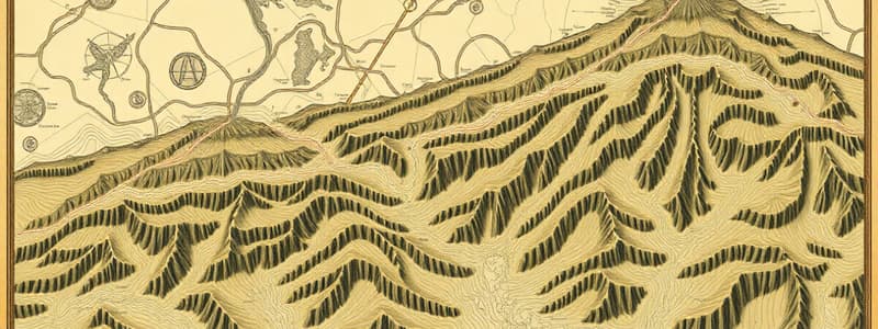 Mapping Terminology: Topographic Maps and Control Points