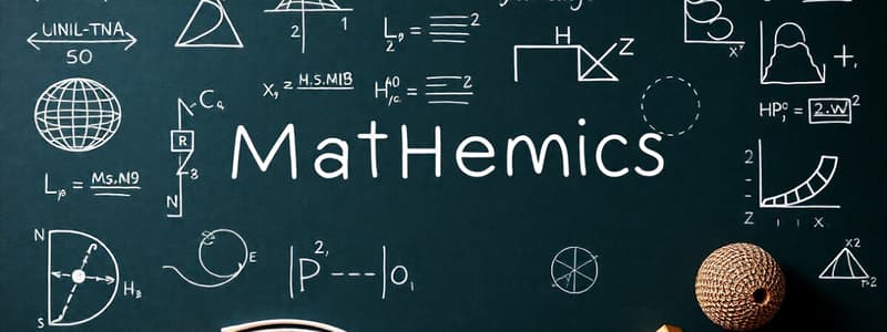 Foundations of Mathematics Quiz