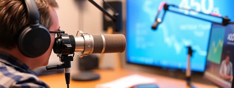 Radio Production Overview - January 2025