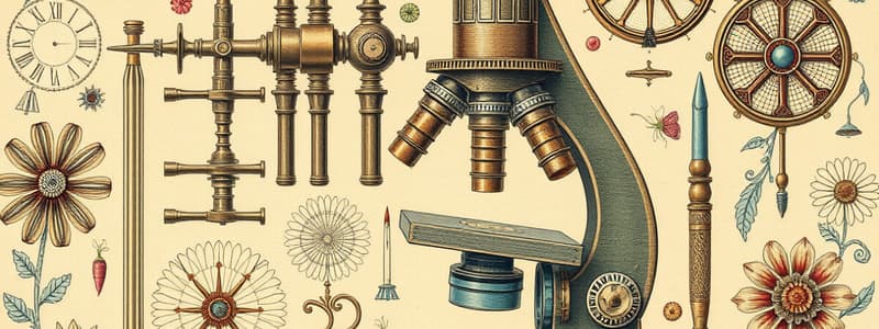 Microscope Parts Diagram