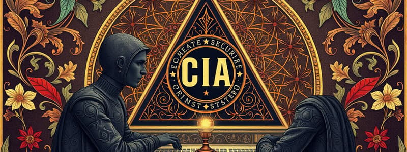 Computer Network Security Unit 1: CIA Triad