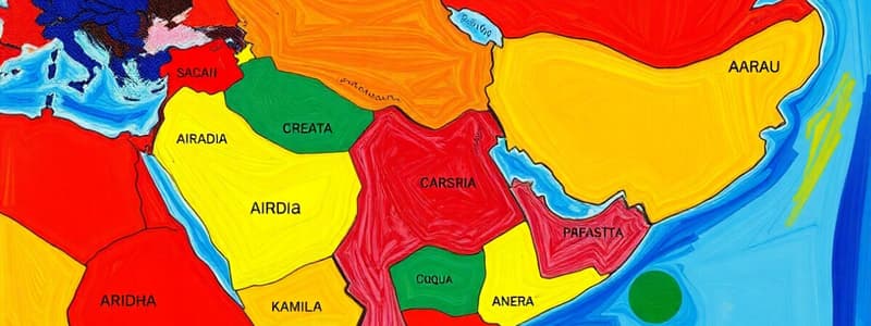 Arabic Countries and Capitals Quiz