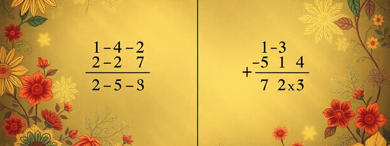 Fractions: Multiplication and Division