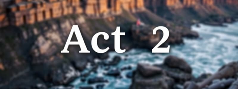 Acts 2 KJV Quiz Flashcards