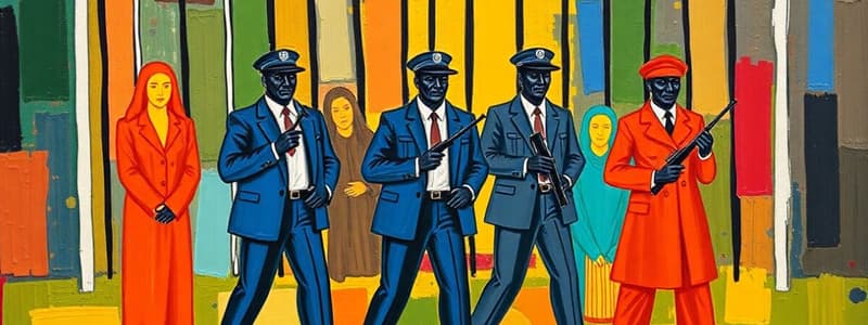Incarceration & Policing in the U.S.