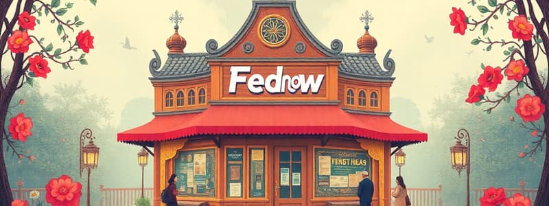 FedNow Service: Regulations and Participants