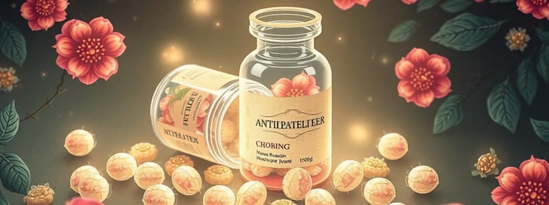 Pharmacology Quiz: Antiplatelet & Medication Safety