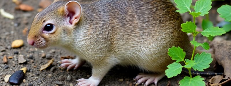 Rodent Behavior and Ecology Quiz