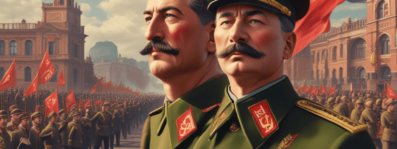 Stalin's Suspicion of the West