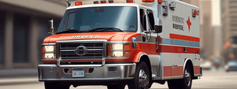 Emergency Medical Services (EMS) and Ambulance Operations