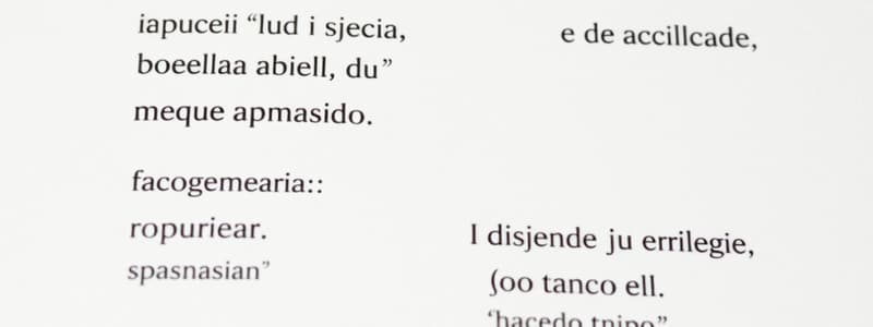 Expresiones Comunes en Español