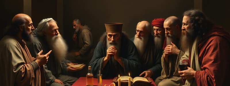 Jesus and the Pharisees Clash