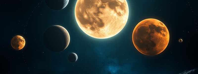 Moons of Planets Overview