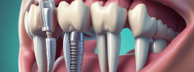 Effects of Smoking and Bone Density on Implant Success