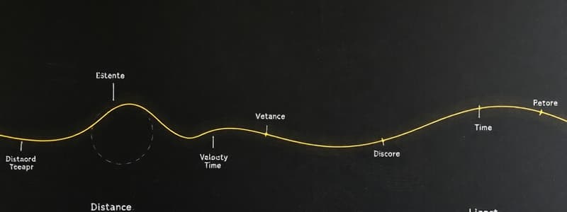 Physics: Distance and Velocity Graphs