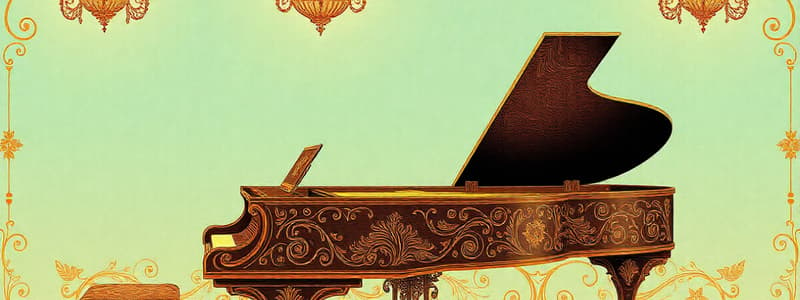 Grand Piano History and Characteristics