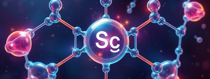 Chemistry Fundamentals Overview