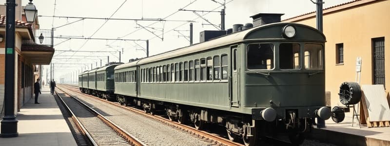 Historia del Ferrocarril en España