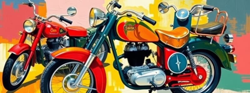 Evolución histórica de la motocicleta