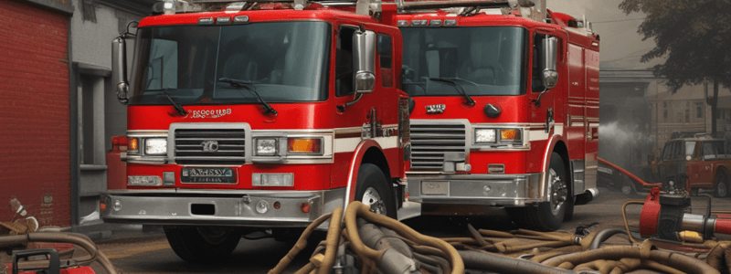 Firefighting Equipment Specifications