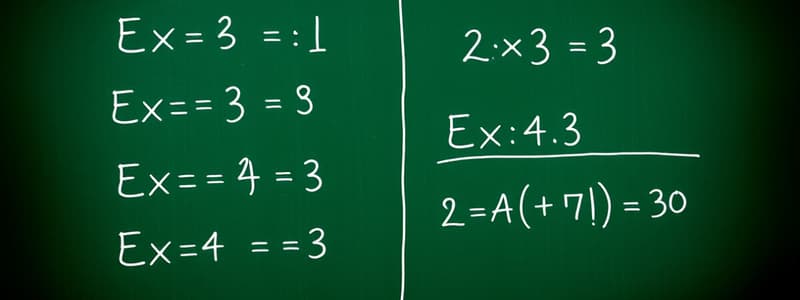 Even and Odd Functions Algebraically Flashcards