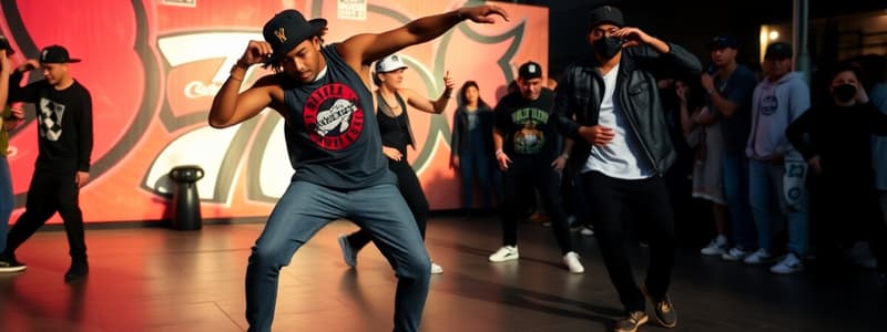 Hip-Hop Dance Styles Quiz